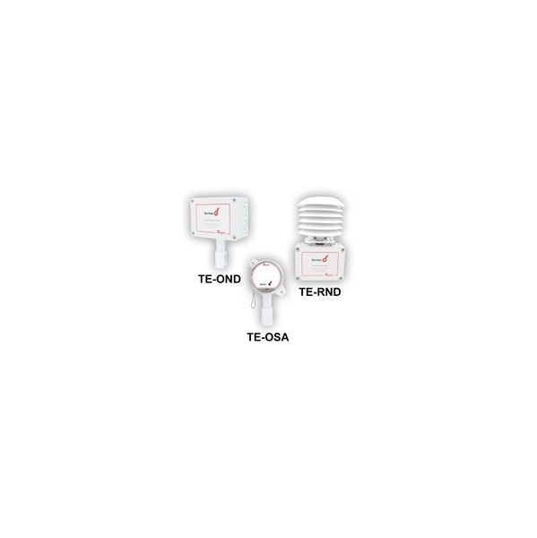 Sensor de Temperatura para Uso Externo - Séries TE-OND, TE-RND, TE-OSA