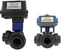 Automated Ball Valve - Three-Way Plastic - Series 3PBV