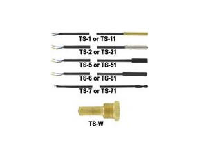 Digital Temperature Switch Probes & Accessories - Series TS-Probes