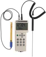 Medidor de PH-ORP e Temperatura Digital Modelo PHO-1