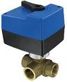 Three-Way Detachable Electric Ball Valve - Series 3HBAV