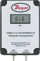 Transmissor de Pressão Diferencial com Indicação Digital Série 616W